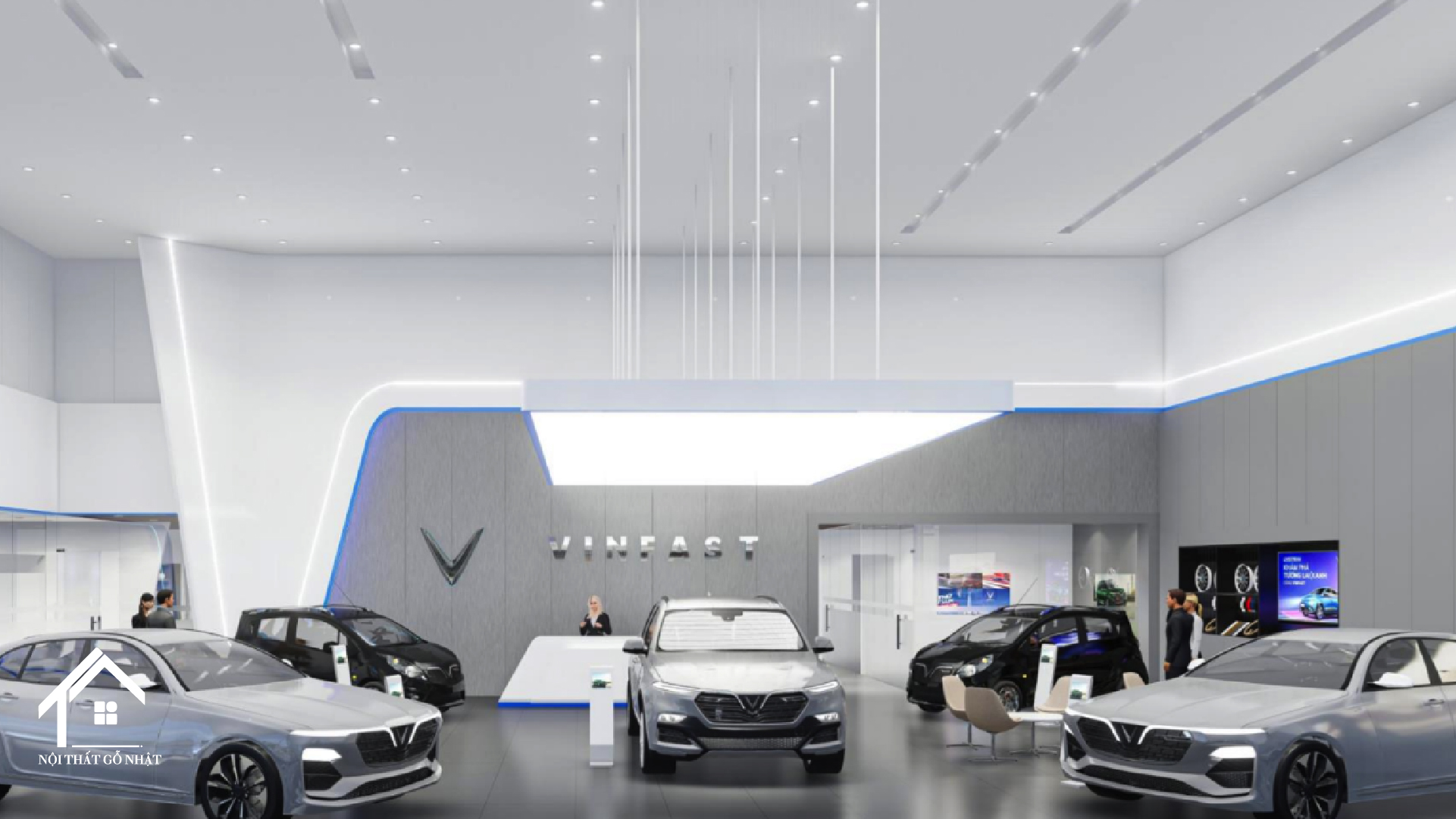 Thiết kế showroom VinFast 