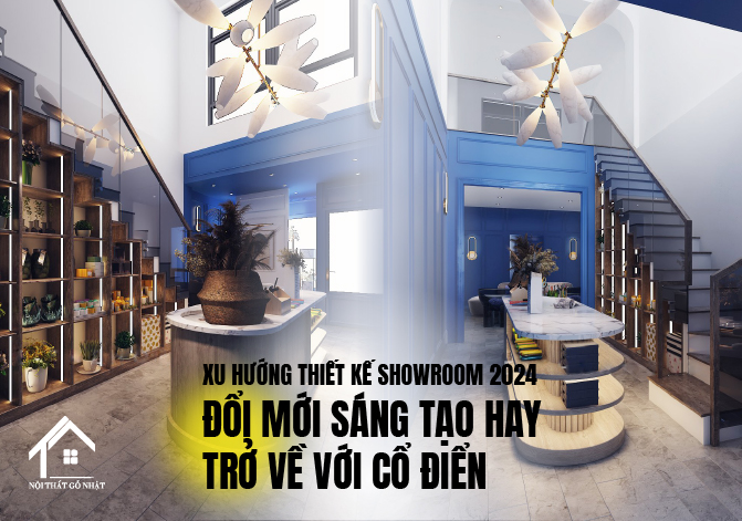 thiết kế nội thất showroom