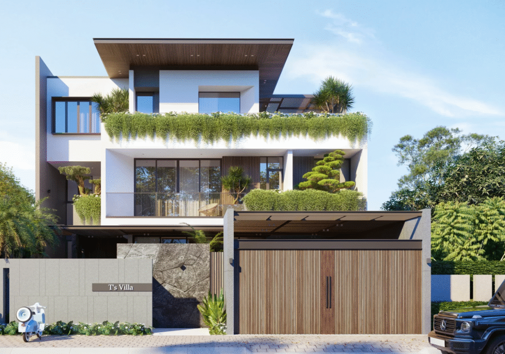 thiết kế nội thất biệt thự​ tropical