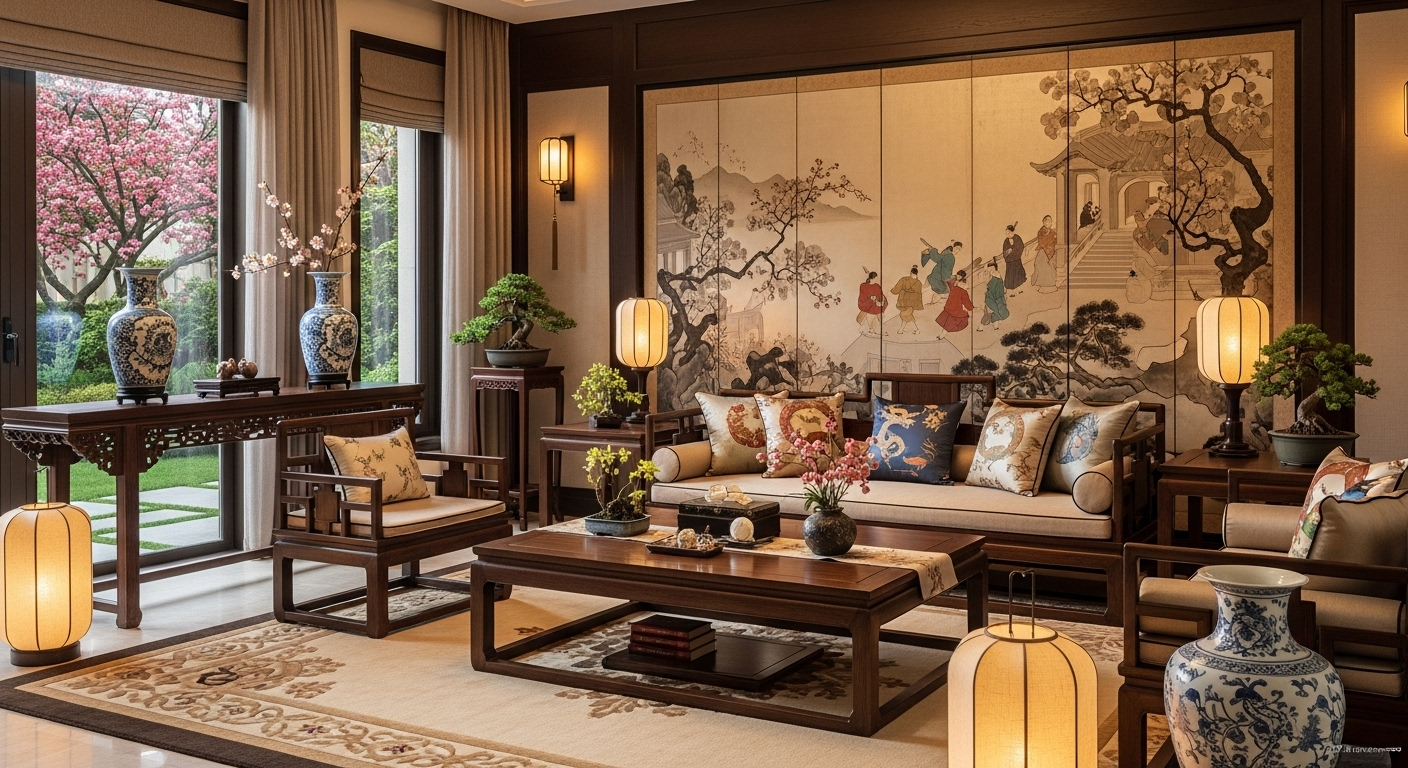 Nội Thất Phong Cách Á Đông