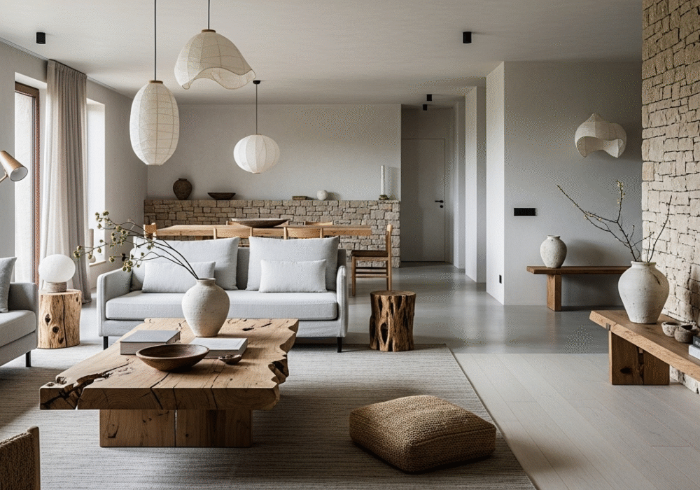 phong cách nội thất Minimalist và Wabi Sabi