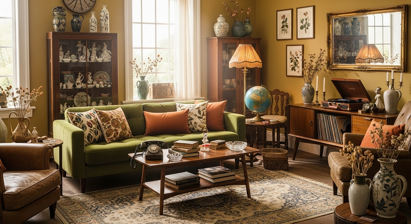 phong cách nội thất Vintage Đồ nội thất